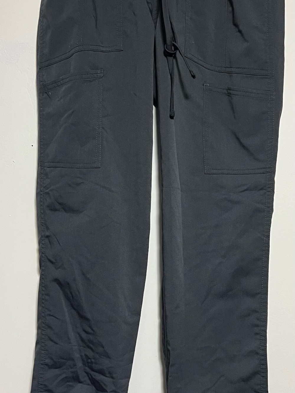 Scrubstar Black Cargo Utility Pants with Drawstring